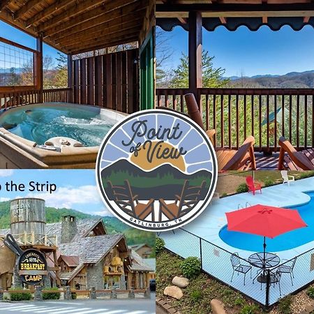 Spacious Smokies Cabin - Hot Tub With Mountain Views ガトリンバーグ エクステリア 写真