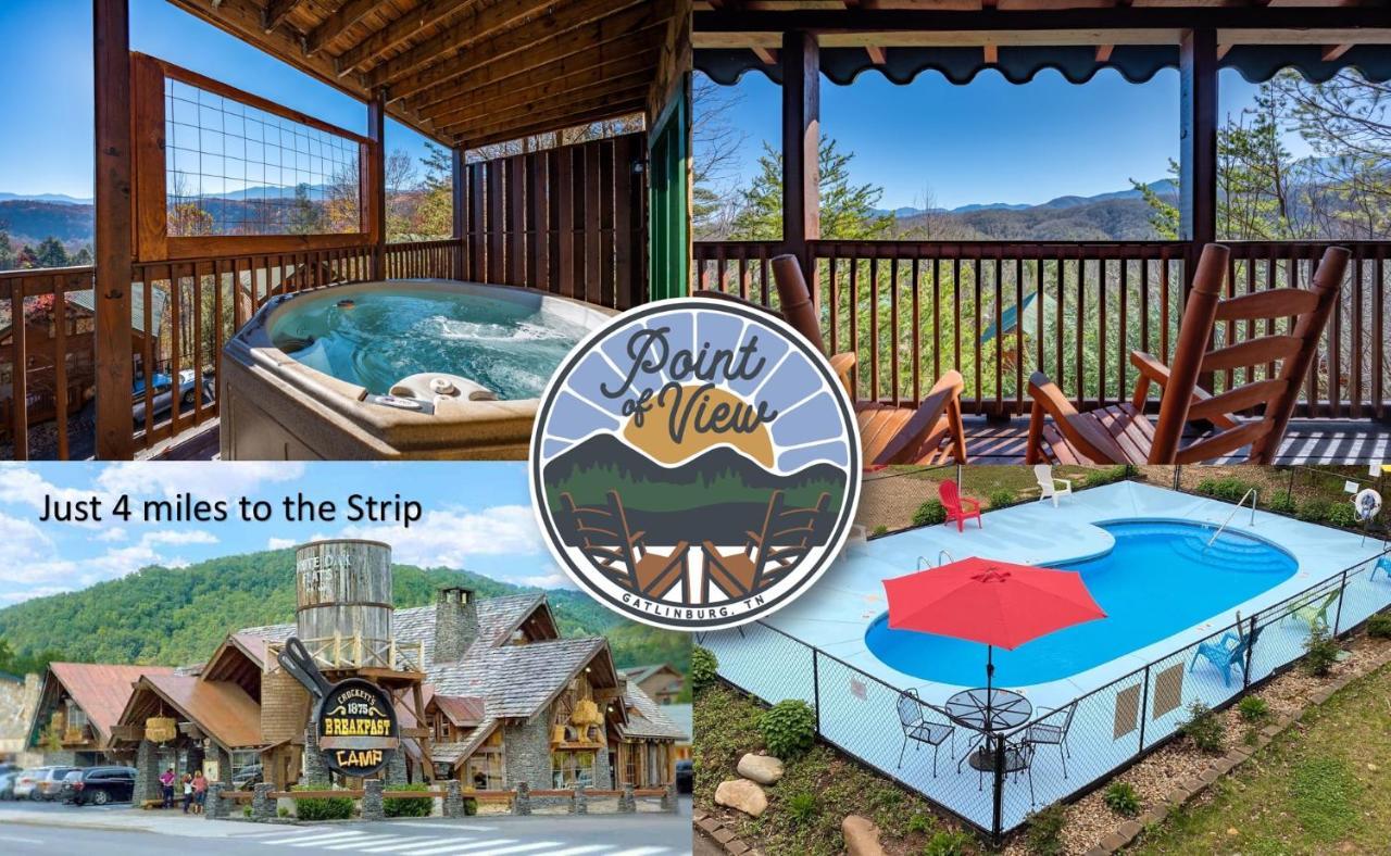 Spacious Smokies Cabin - Hot Tub With Mountain Views ガトリンバーグ エクステリア 写真