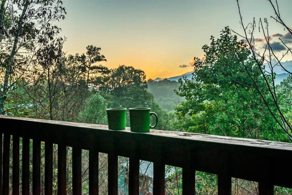 Spacious Smokies Cabin - Hot Tub With Mountain Views ガトリンバーグ エクステリア 写真